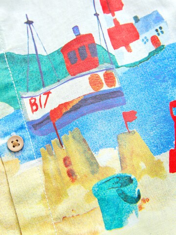 Next Regular fit Button up shirt in Blue