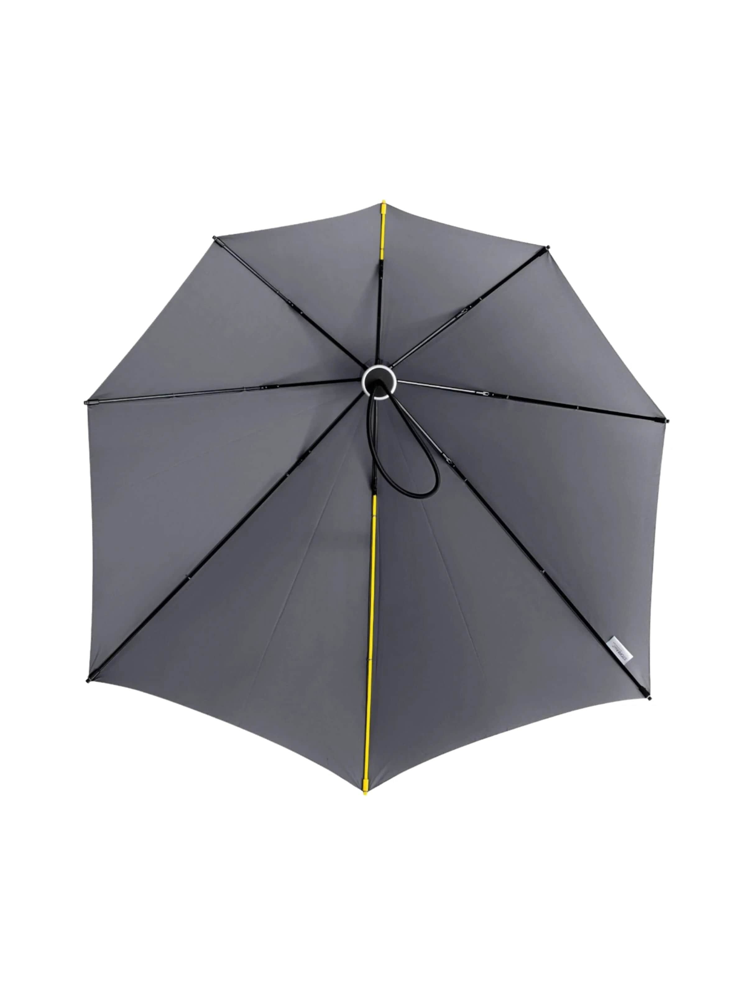 Parapluie 'Stormaxi Aerodynamischer Sturmregenschirm Windproof' Maxte en gris