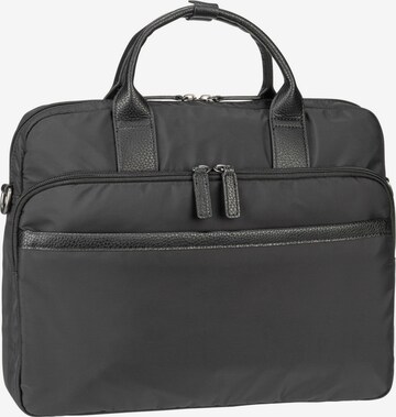 Picard Document Bag 'S'pore' in Black: front