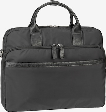 Picard Document Bag in Black: front