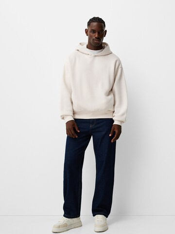 Bershka Sweatshirt in White