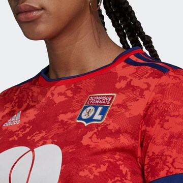 ADIDAS SPORTSWEAR Tricot 'Olympique Lyon 21/22' in Rood