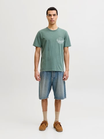 Jack & Jones Premium Majica 'JPRBLUMAXWELL' | zelena barva