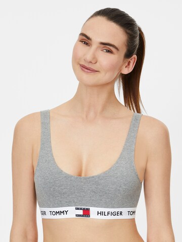 Bustieră Sutien de la Tommy Hilfiger Underwear pe gri: față