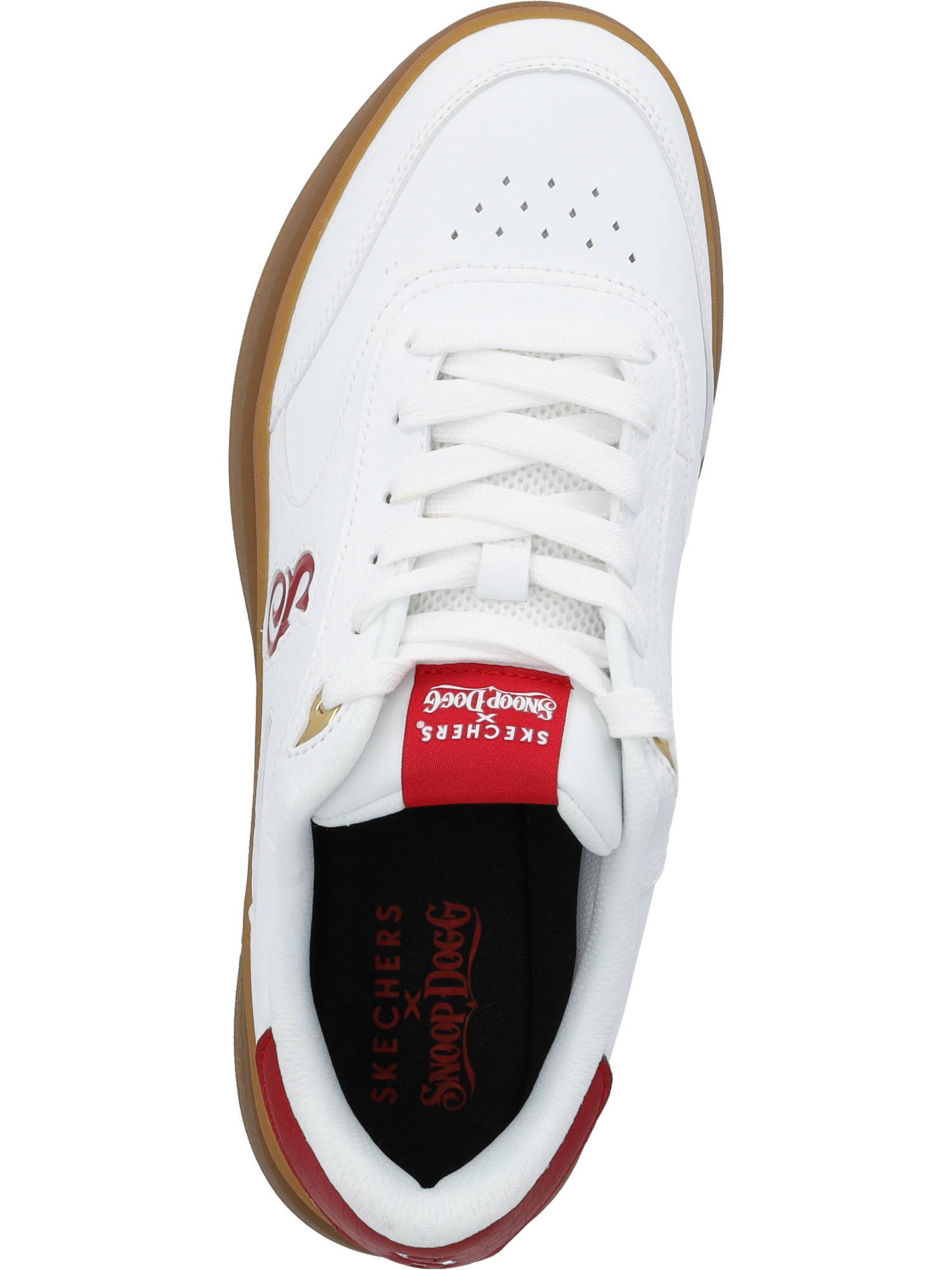 SKECHERS Platform trainers 'Courtside - Cali Dudez' in White