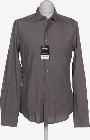 EDC BY ESPRIT Button Up Shirt in M in Grey: front