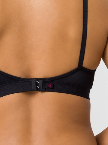 BeeDees Triangel BH 'BH Microfun N' in Schwarz