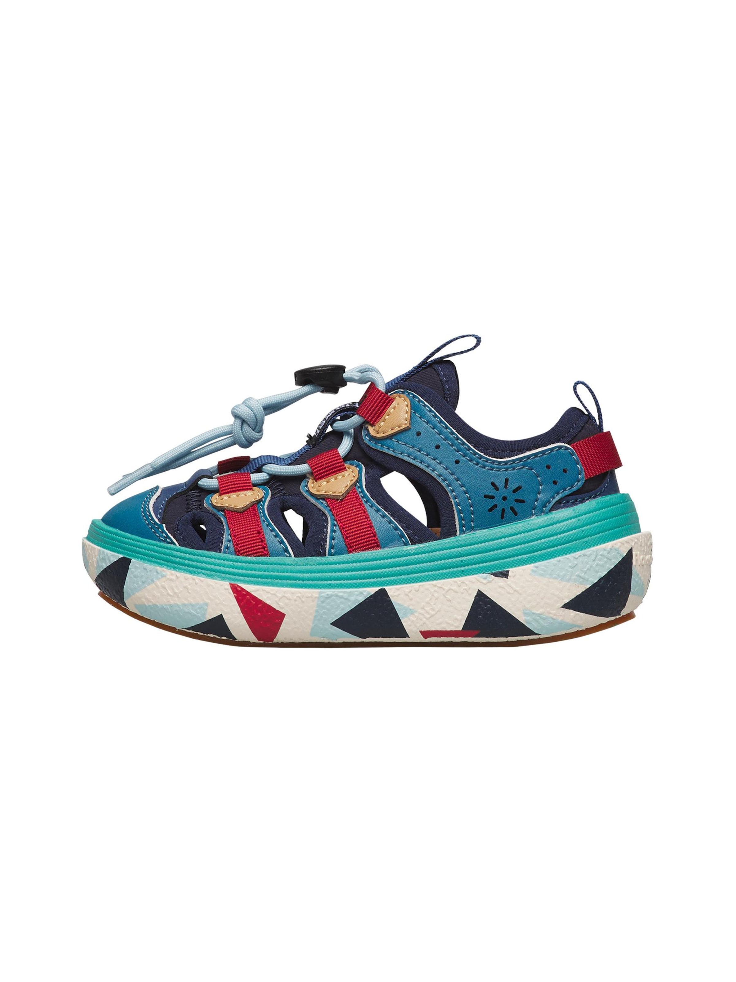 NATURINO Open schoenen 'CHOMEI JUNIOR.' in Blauw: voorkant
