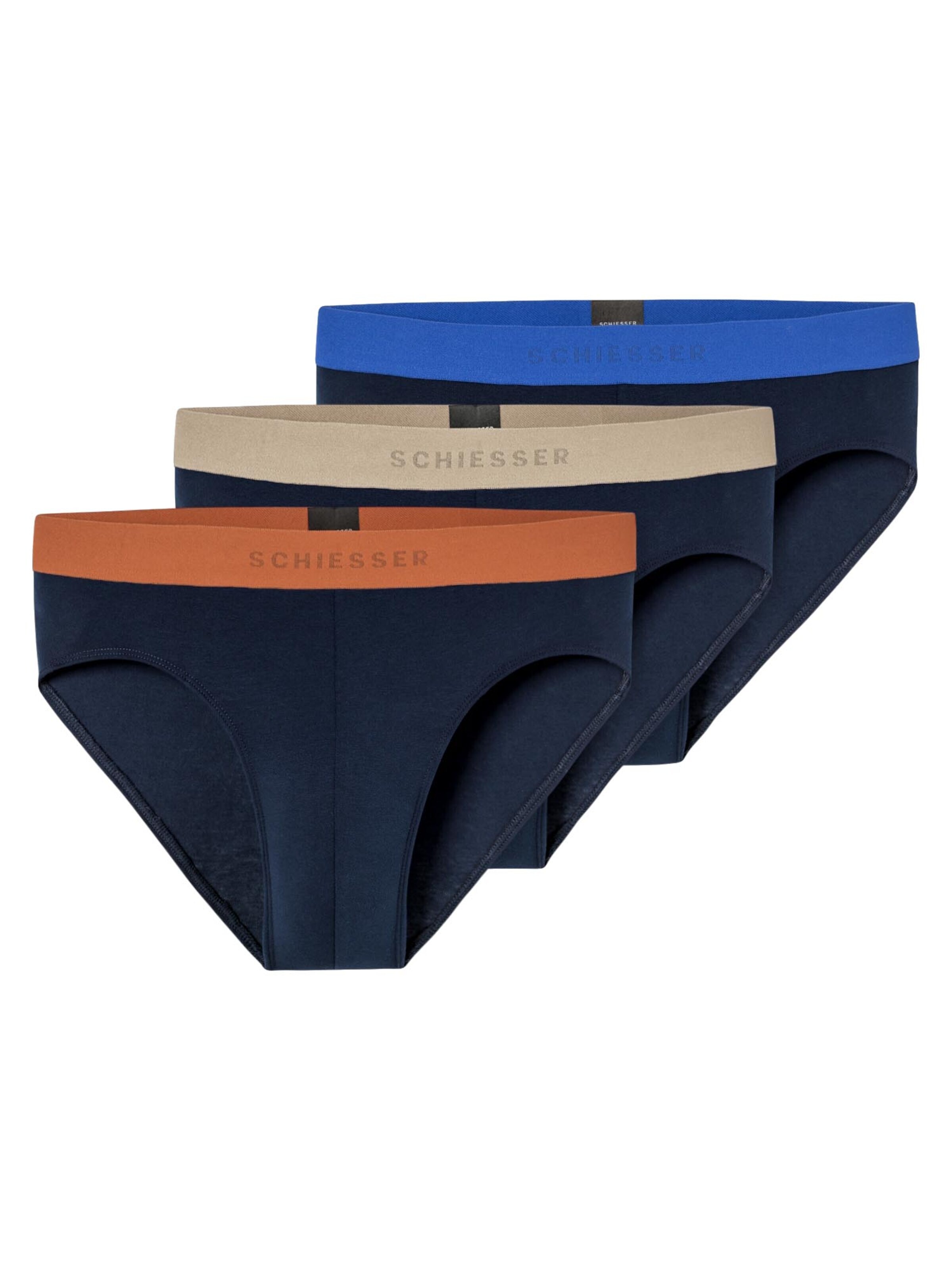 SCHIESSER Slip '95/5' in Blauw: voorkant