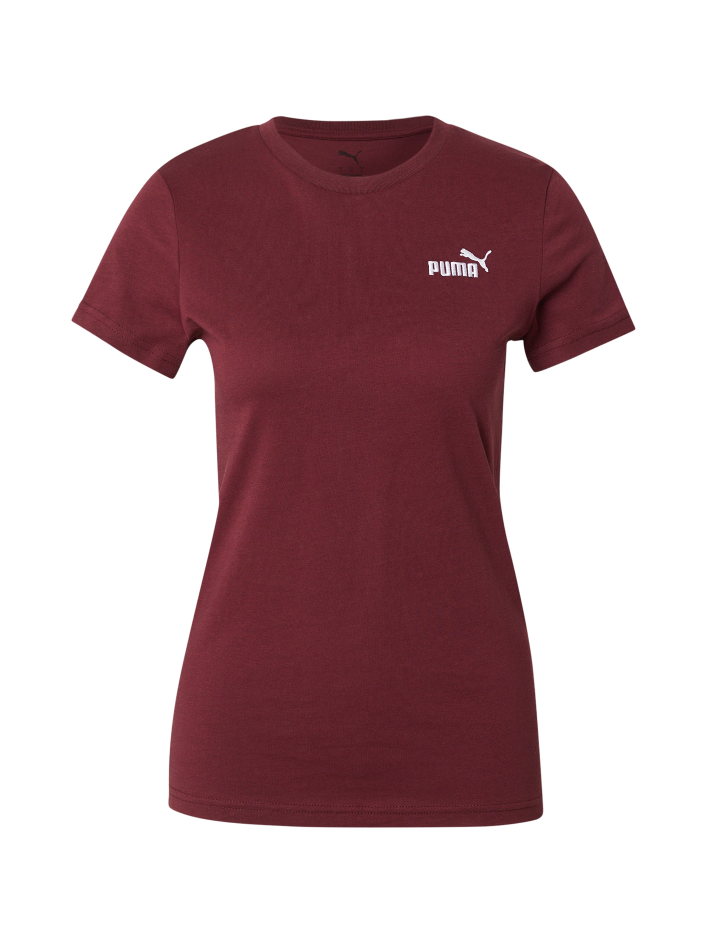 PUMA Funkční tričko 'ESS Small No. 1' – červená: přední strana