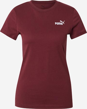 PUMA Funktionsshirt 'ESS Small No. 1' in Rot: Vorderseite