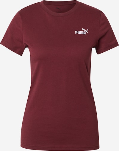 PUMA Tehnička sportska majica 'ESS Small No. 1' u karmin crvena, Pregled proizvoda