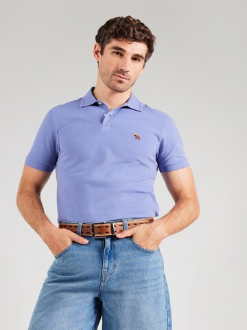 Abercrombie & Fitch Футболка в Синий: спереди