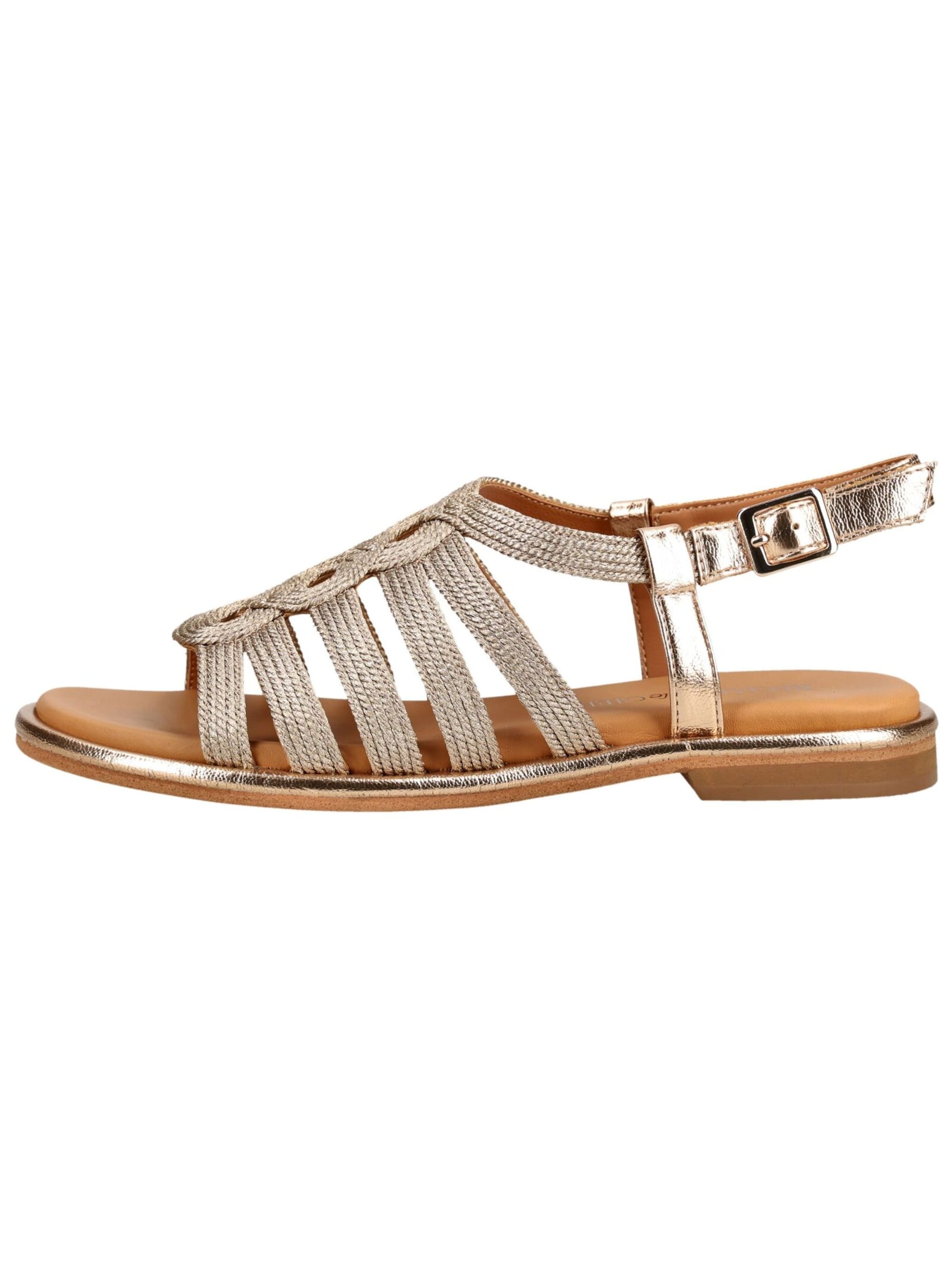 Regarde le Ciel Strap sandal in Brown