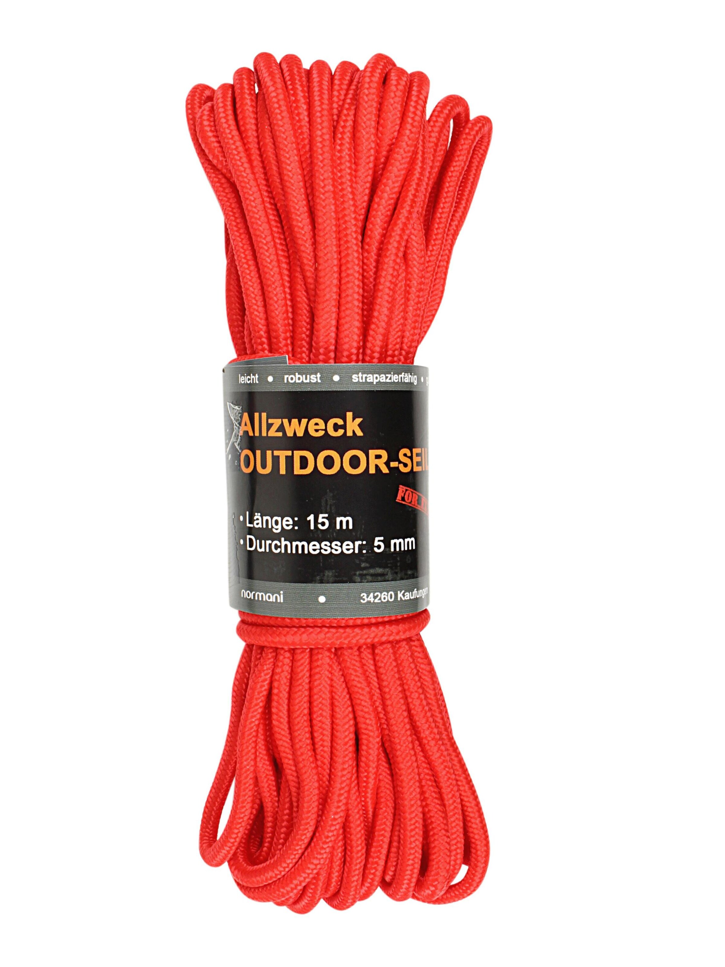 Cordes 'Chetwynd' normani en rouge : devant