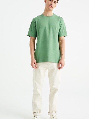 T-Shirt WE Fashion en vert