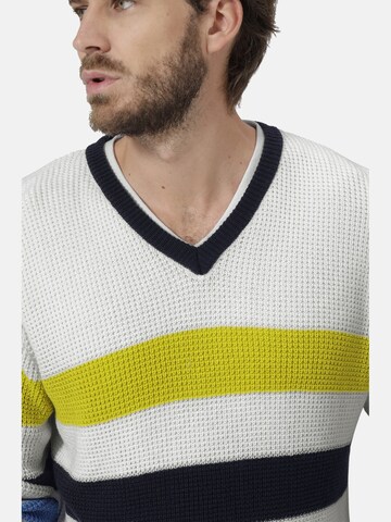 Pull-over ' Stilomare ' BABISTA en blanc