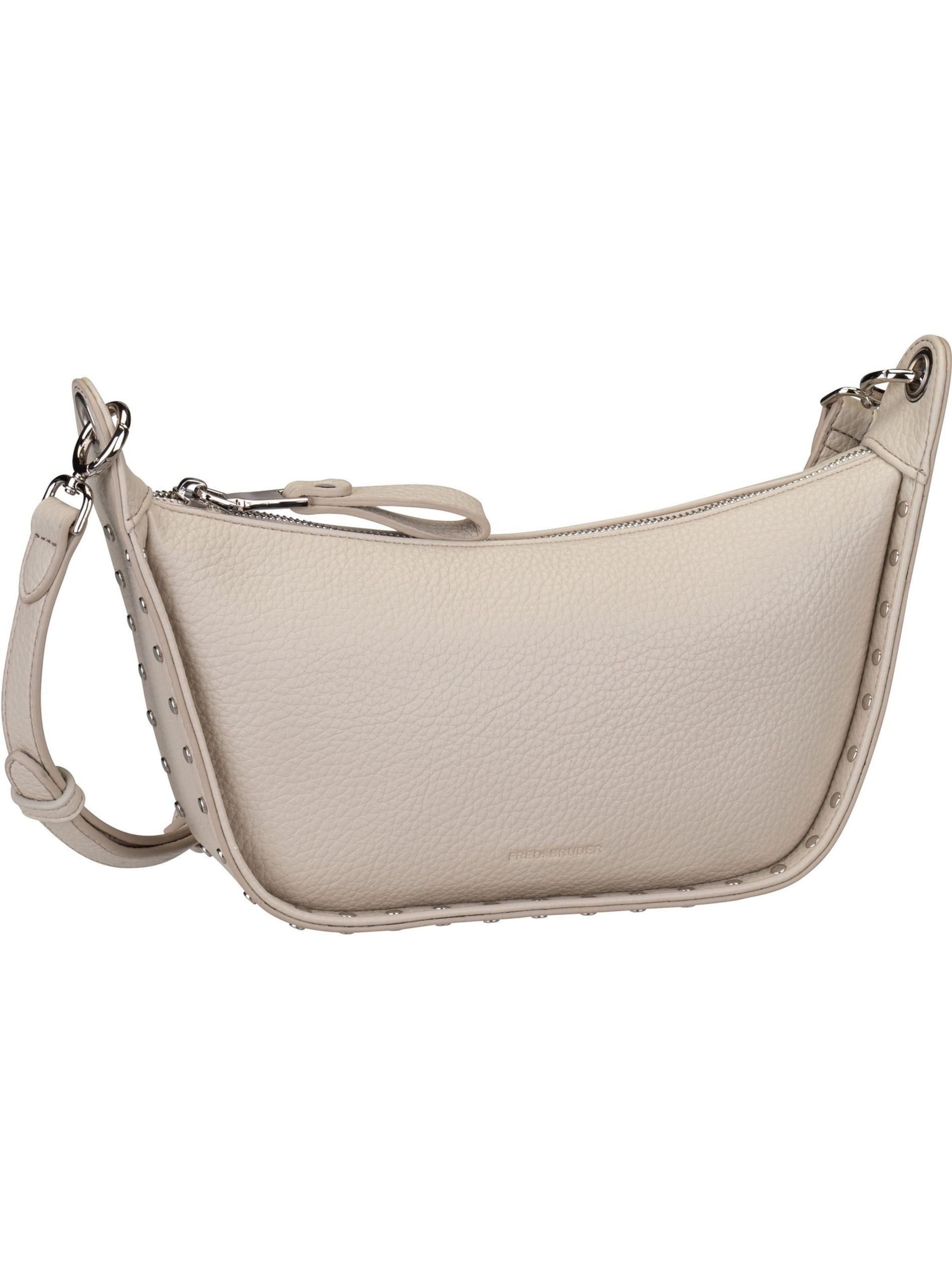 FREDsBRUDER Crossbody Bag ' Feel Wild ' in Grey: front