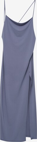 Pull&Bear Jurk in Blauw: voorkant