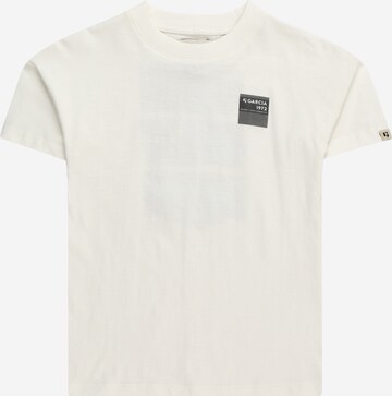 T-Shirt GARCIA en blanc : devant