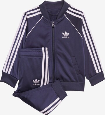 ADIDAS ORIGINALS regular Φόρμα τρεξίματος 'Adicolor' σε μπλε