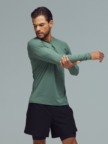 Sweat de sport 'XFUNCTION Longsleeve Tee' DRILLS Apparel en vert