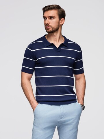 Ombre Shirt in Blauw