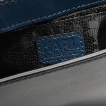 Karl Lagerfeld Schultertasche / Umhängetasche One Size in Blau