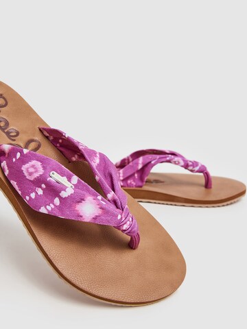 Pepe Jeans Zehentrenner ' JAVA TROPICAL ' in Pink