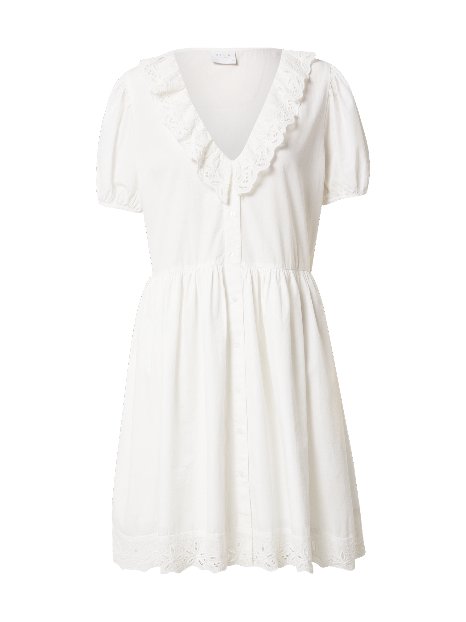 Kobiety hu6Mm VILA Sukienka koszulowa w kolorze Białym 