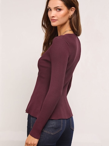 Lipsy - Casaco de malha em vermelho