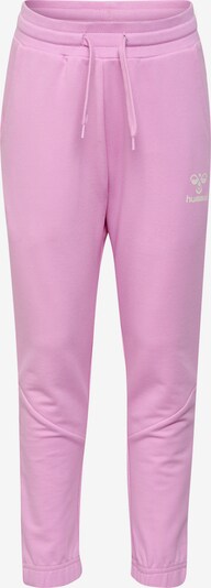 Hummel Pantalon 'NUTTIE' en rose / blanc, Vue avec produit