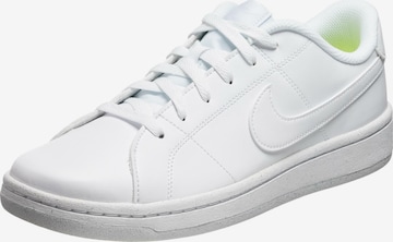 Baskets basses 'Court Royale 2' Nike Sportswear en blanc : devant