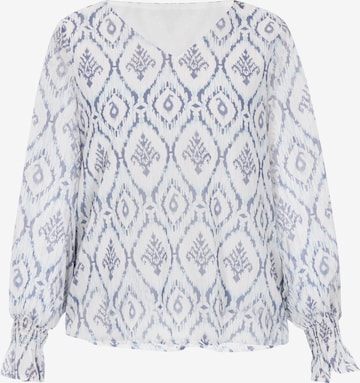 Bluză 'Fashion Look' de la Gaya pe albastru: față