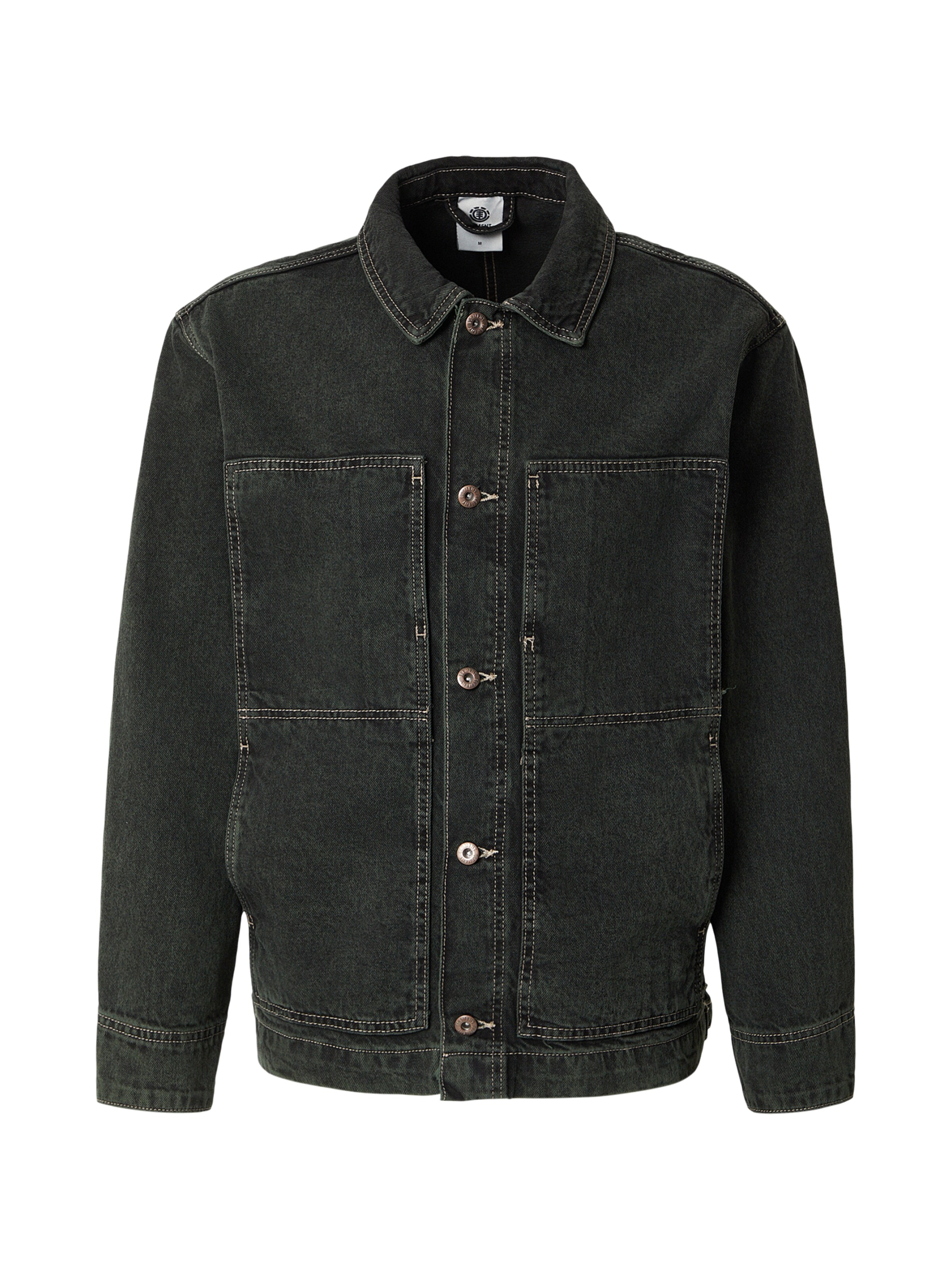 melns ELEMENT Starpsezonu jaka 'EIKO': no priekšpuses