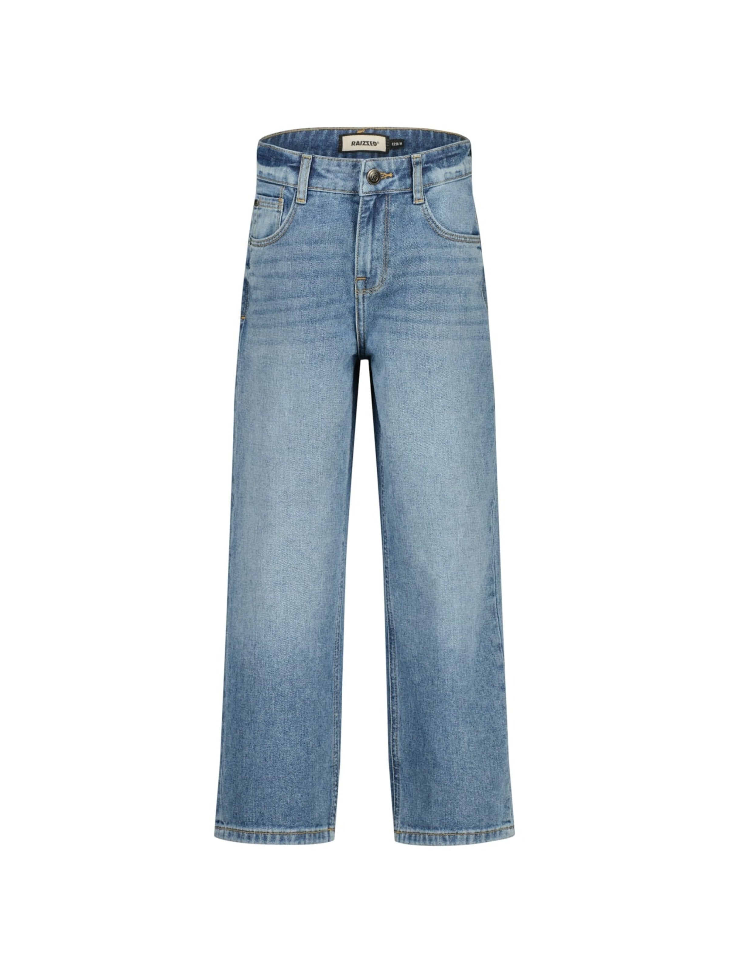 Raizzed Baggy Jeans in Blue: front