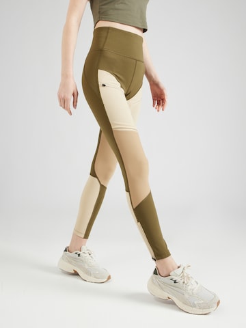 Kari Traa Slim fit Workout Pants in Green: front