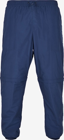 Urban Classics Zúžený Kalhoty – modrá: přední strana