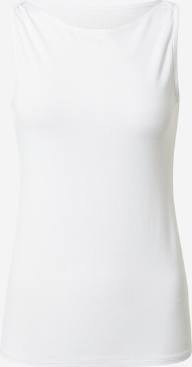 CURARE Yogawear Спортен топ 'Flow' в бяло, Преглед на продукта
