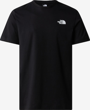 Maglietta 'Redbox Celebration' di THE NORTH FACE in nero: frontale