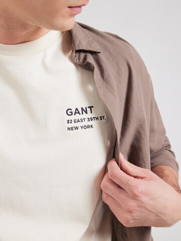 T-Shirt GANT en beige