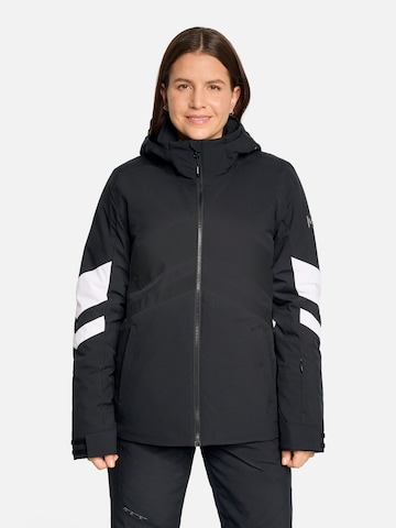 ZIENER Athletic Jacket 'TARAINA-Z' in Black: front