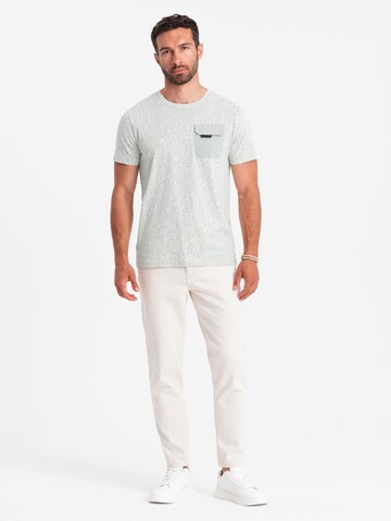 Ombre Shirt in Wit