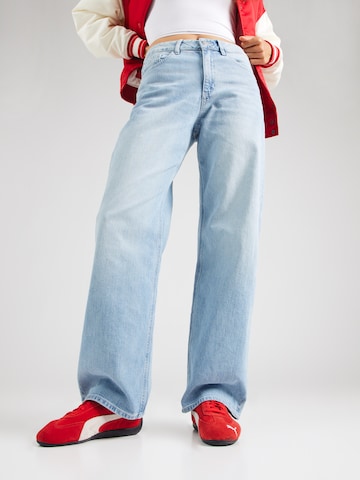 Loosefit Jean Dawn en bleu : devant