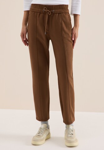 CECIL Slimfit Hose in Braun