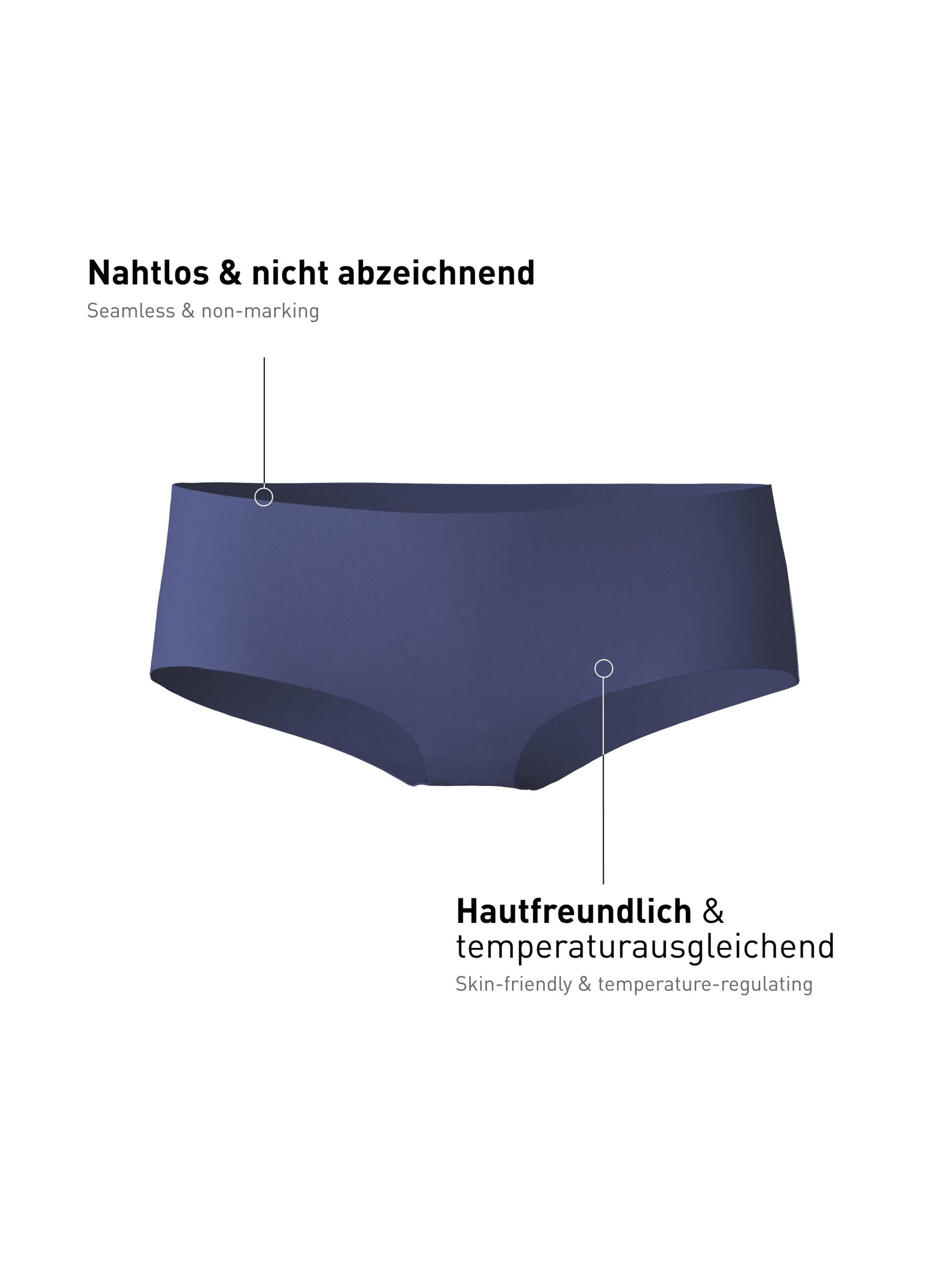 CALIDA Broekje 'Natural Skin' in Blauw