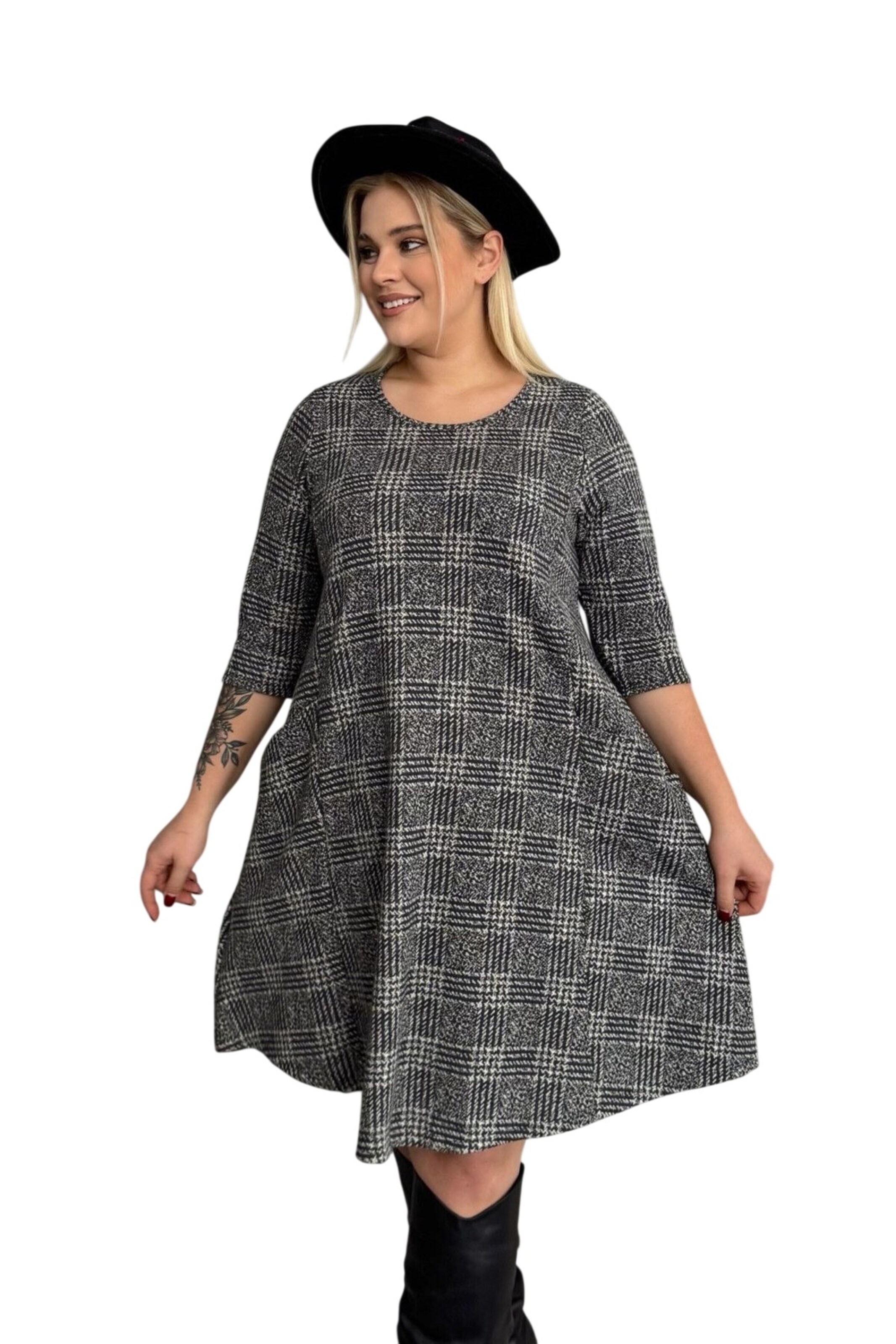 Stil Diva Jurk in Grijs