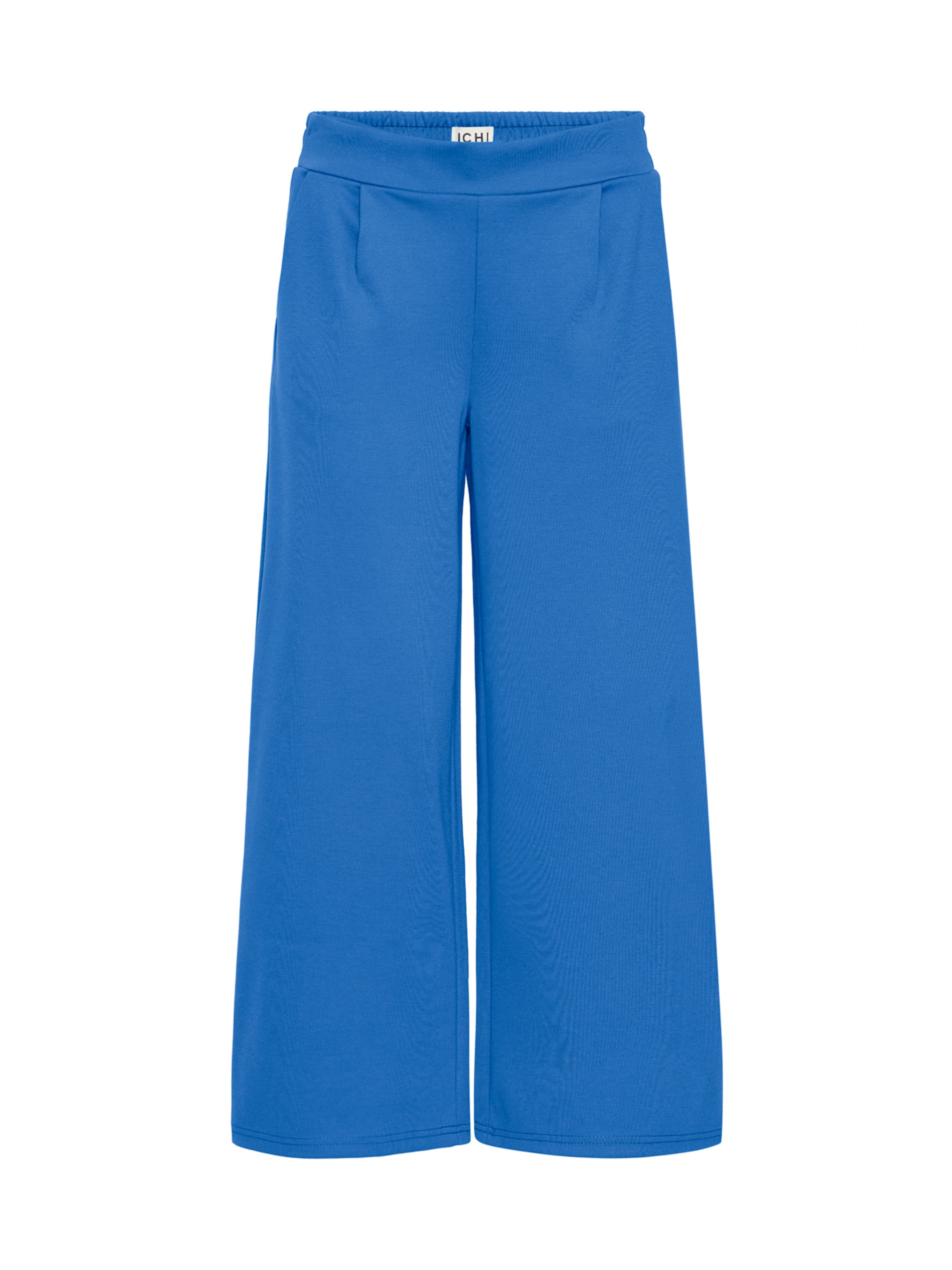 ICHI Voltidega püksid 'IHKATE', värv sinine: eest vaates