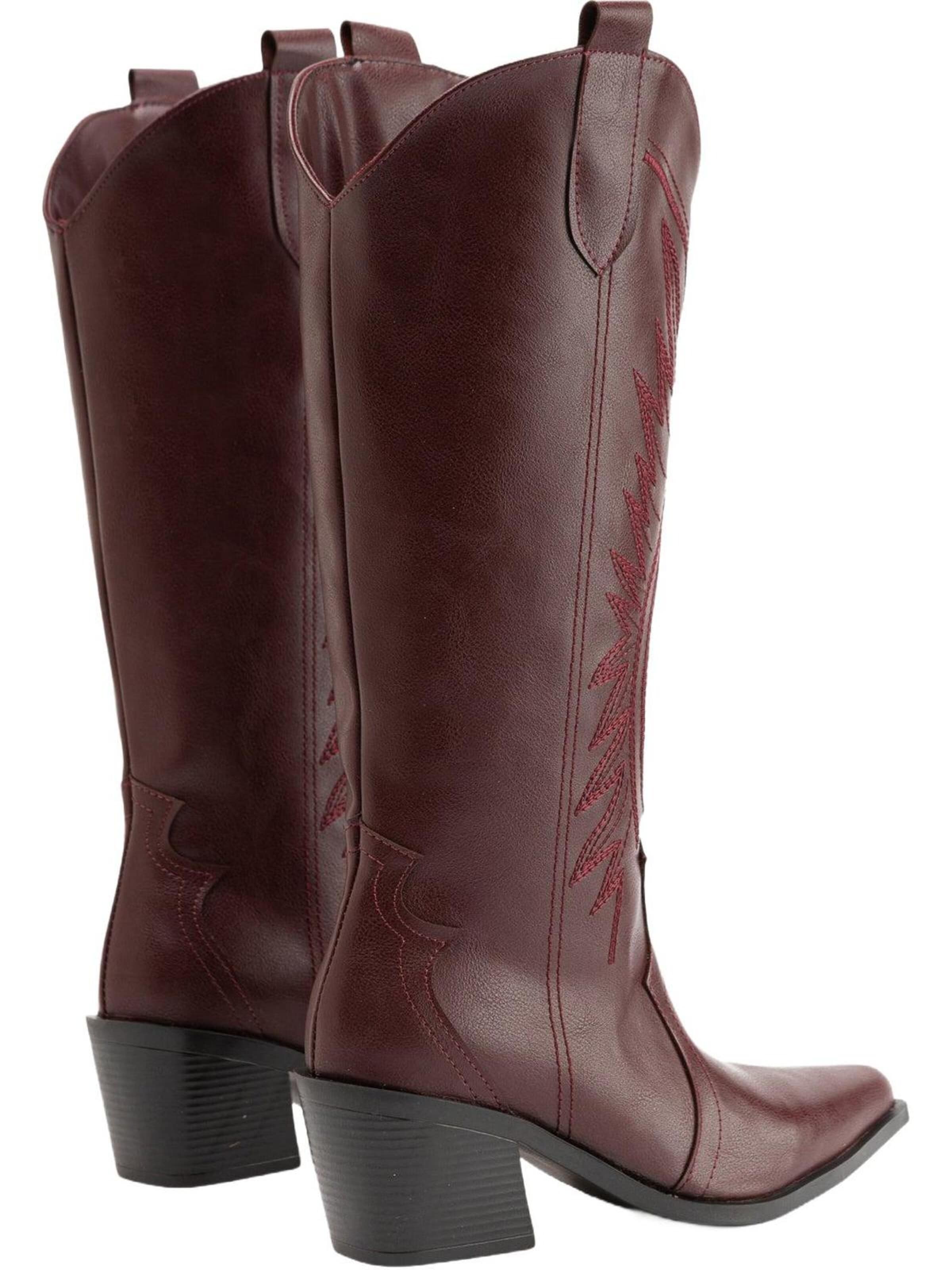 Limoya Boots 'Held' in Red