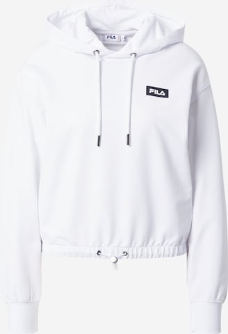 FILA Sweatshirt 'Burdur' i hvid: forside